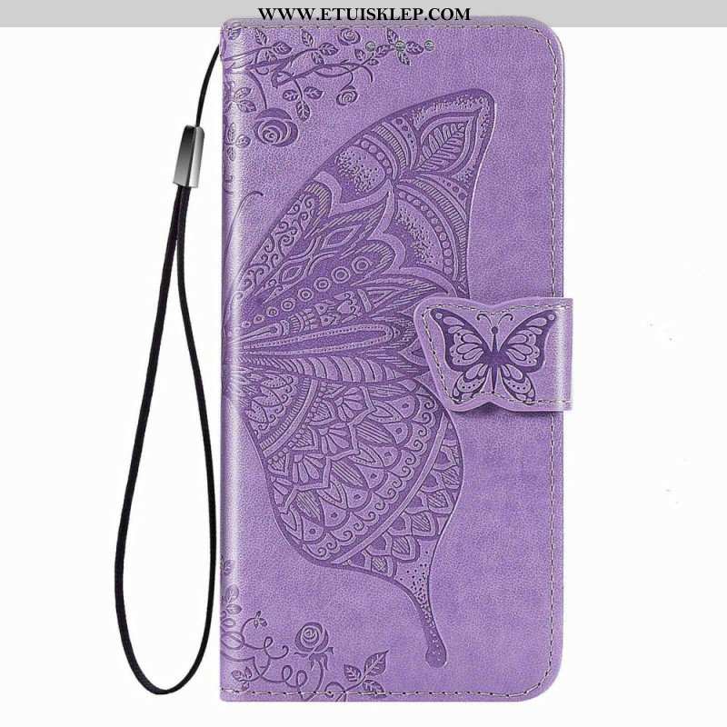 Etui Folio do Xiaomi 12 Lite Barokowy Motyl